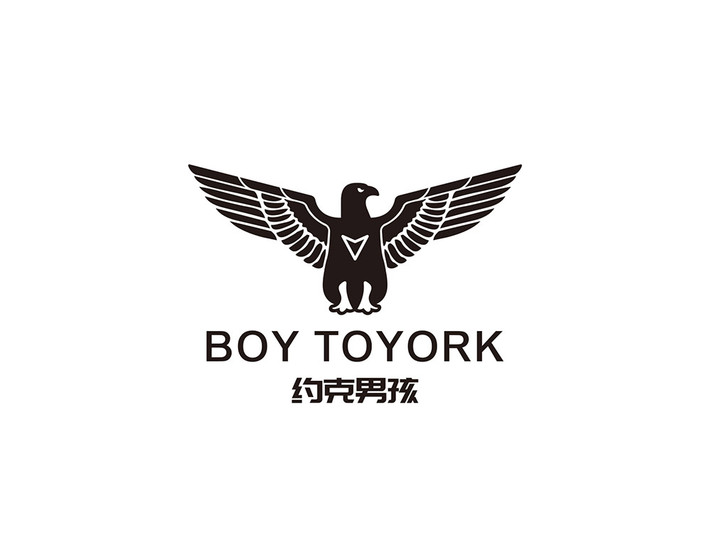 約克男孩BOY服裝品牌創意以鷹來迎合消費群體的喜好
